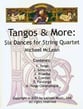 TANGOS AND MORE STRING QUARTET cover